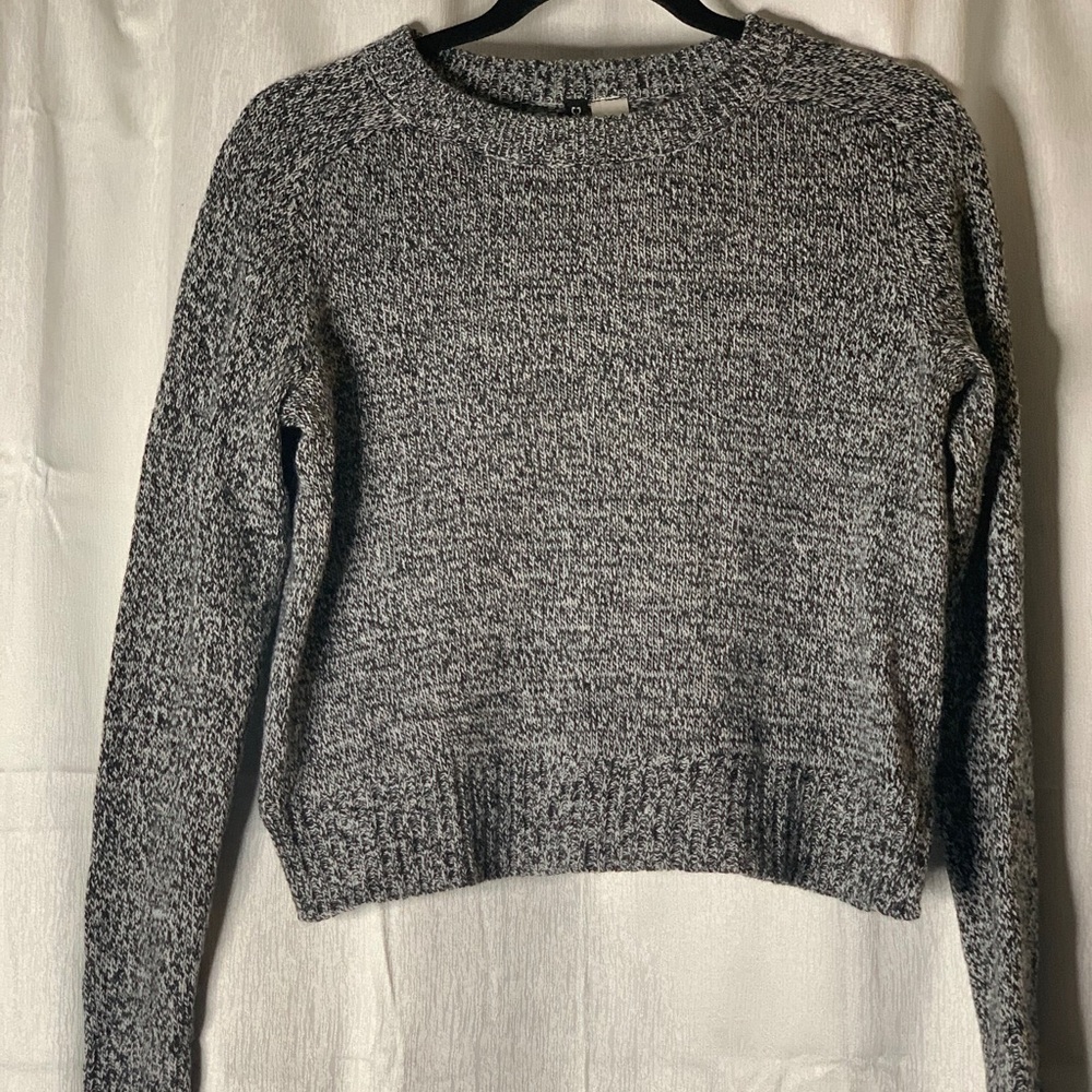 H&M Cropped Knitted Sweater
